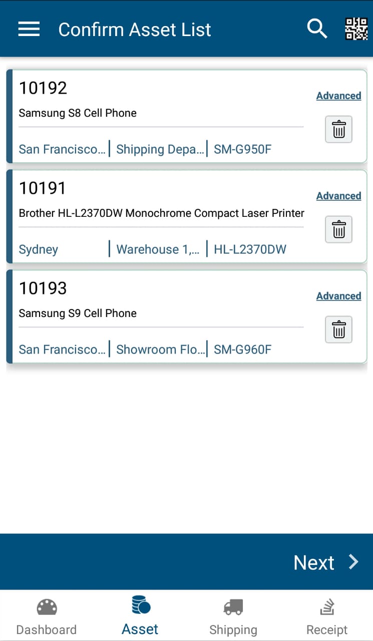 How to schedule a shipment Tracmor